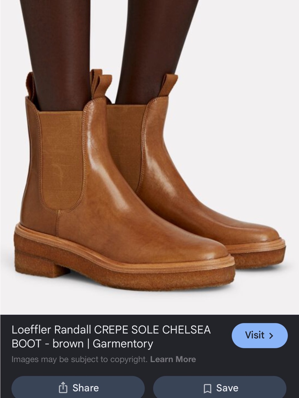 Loeffler Randall Chelsea Boot 7.5